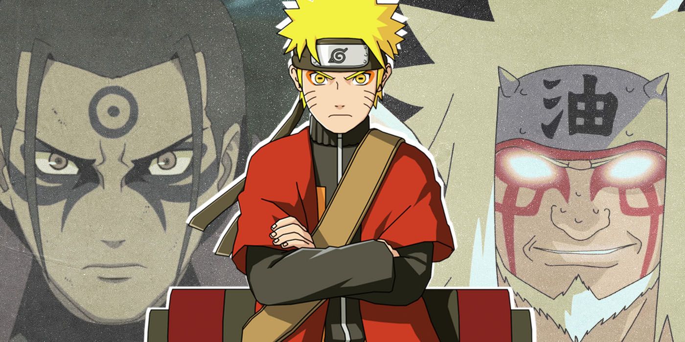 naruto and jiraiya sage mode