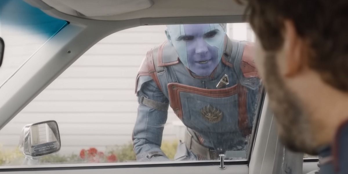 Nebula trying to get into a car