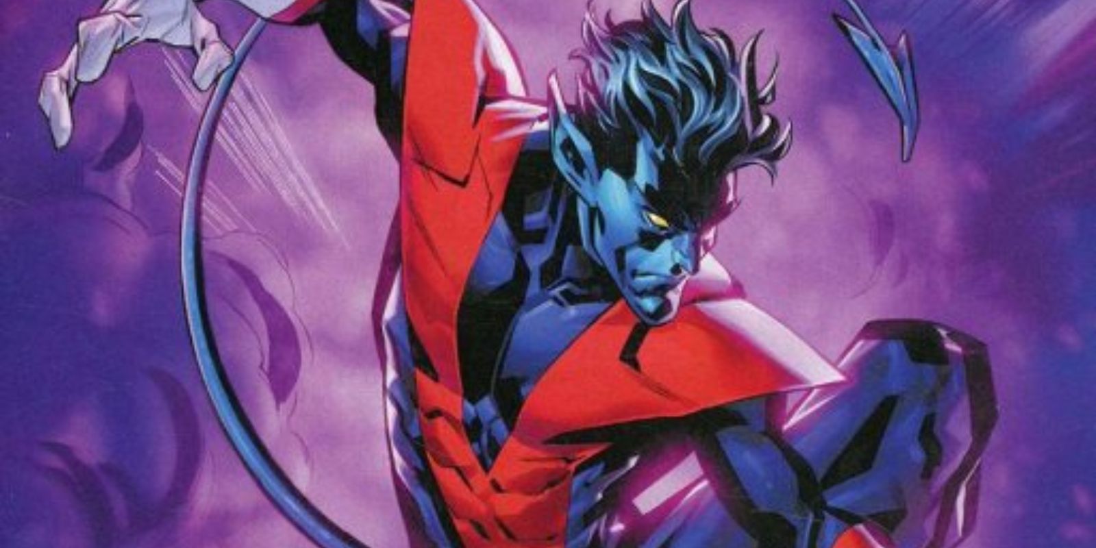 Nightcrawler posando em capa da Marvel Comics
