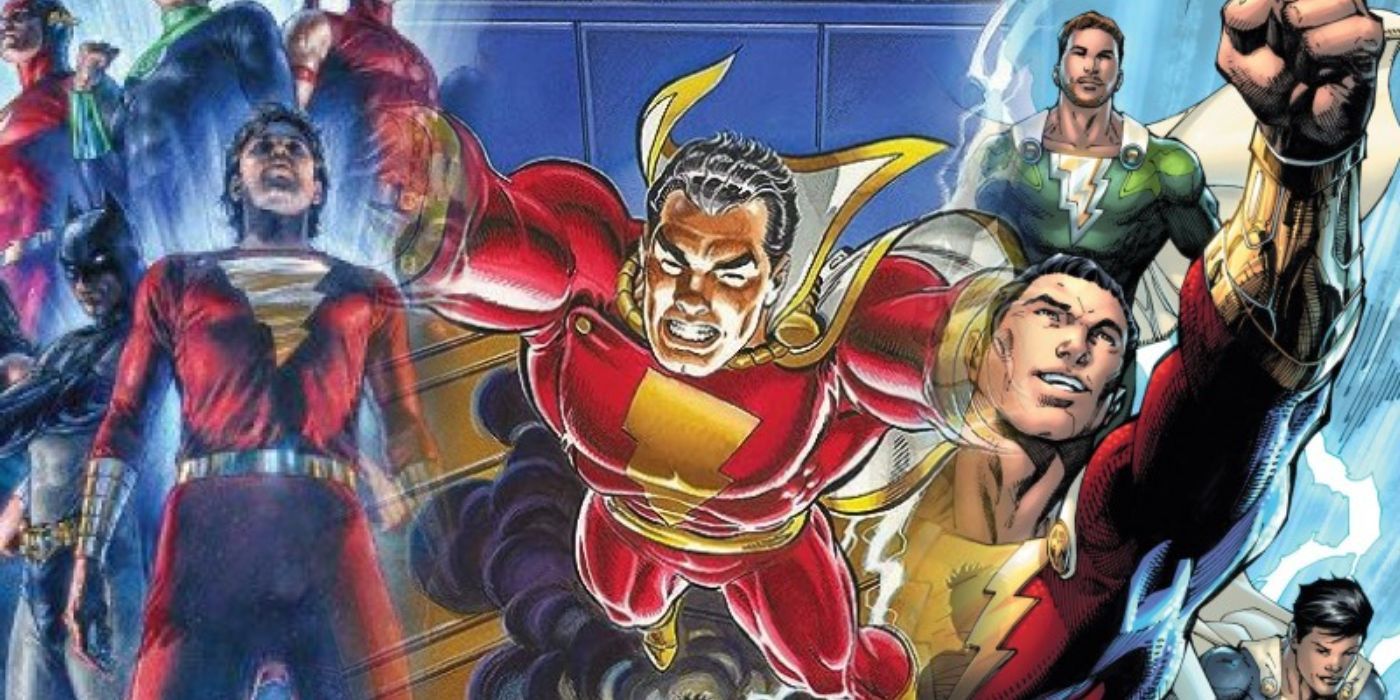 Images of Captain Marvel from The Trials of Shazam, The Power of Shazam and Shazam!: Fury of the Gods - Shazamily Values.