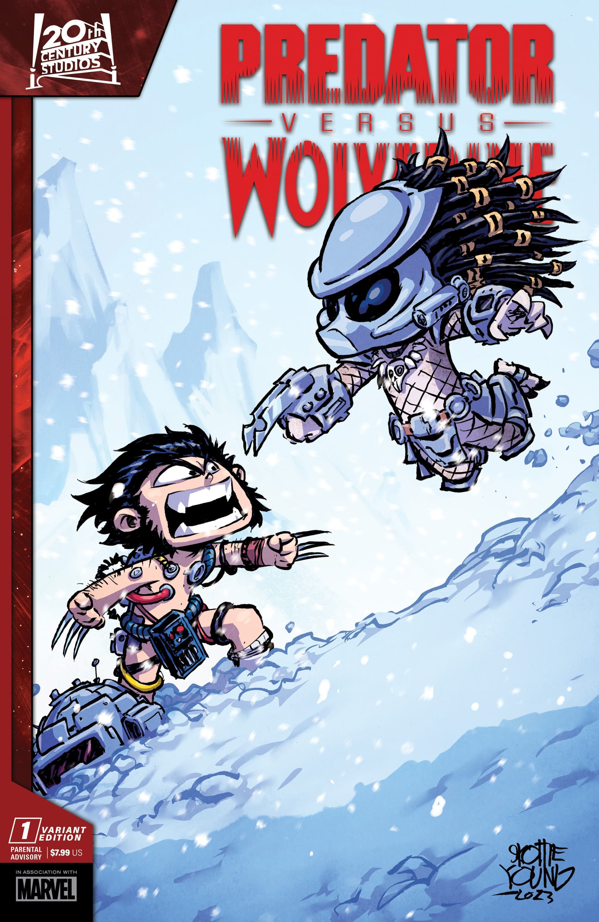 Marvel Releases Predator vs. Wolverine Variant Covers