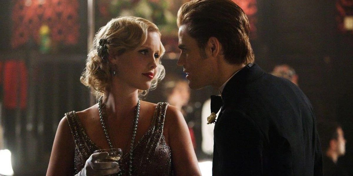 Rebekah and Stefan in the Twenties in The Vampire DIaries