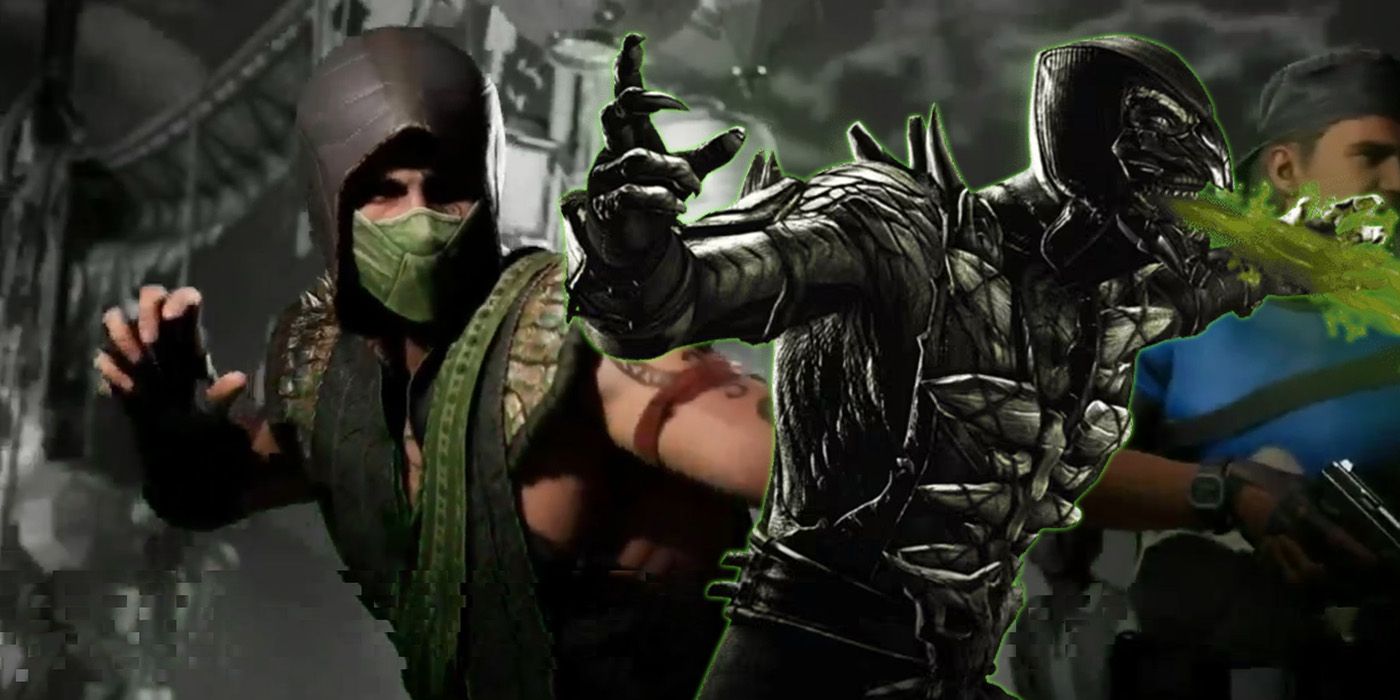 mortal kombat x reptile concept