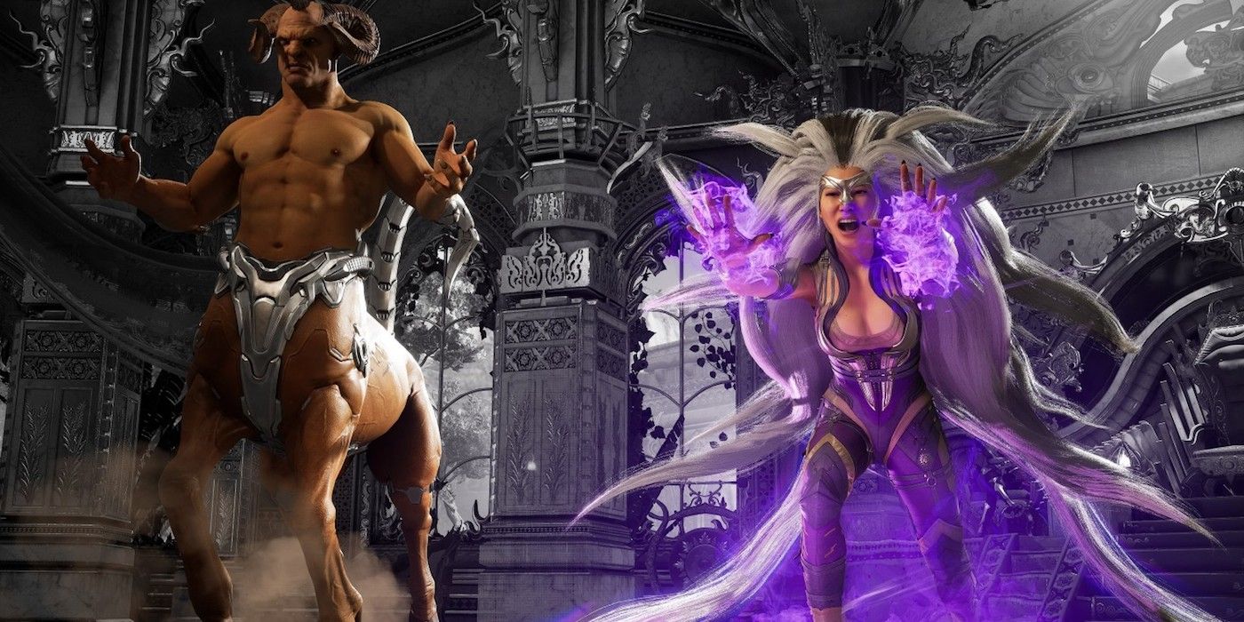 Rainha Sindel está ao lado de Motaro em Mortal Kombat 1