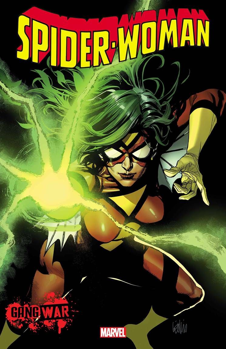 The cover of Marvel's Spider-Woman #1, due out in November 2023