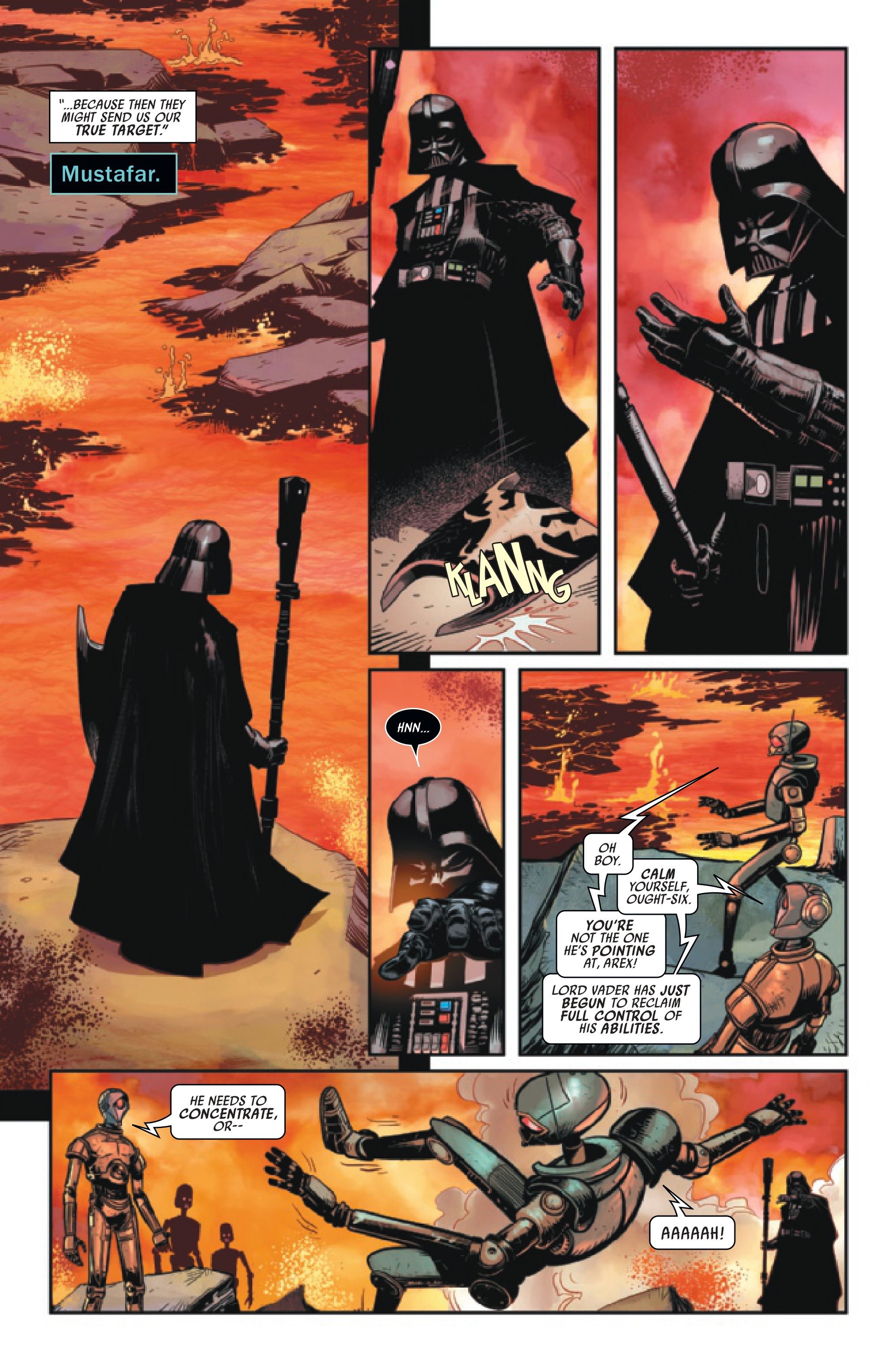 Review: 'Darth Vader' #34 - 'Unbound Force: Part 2' Is a Lopsided Chapter  in Vader and Sabé's Arc - Star Wars News Net