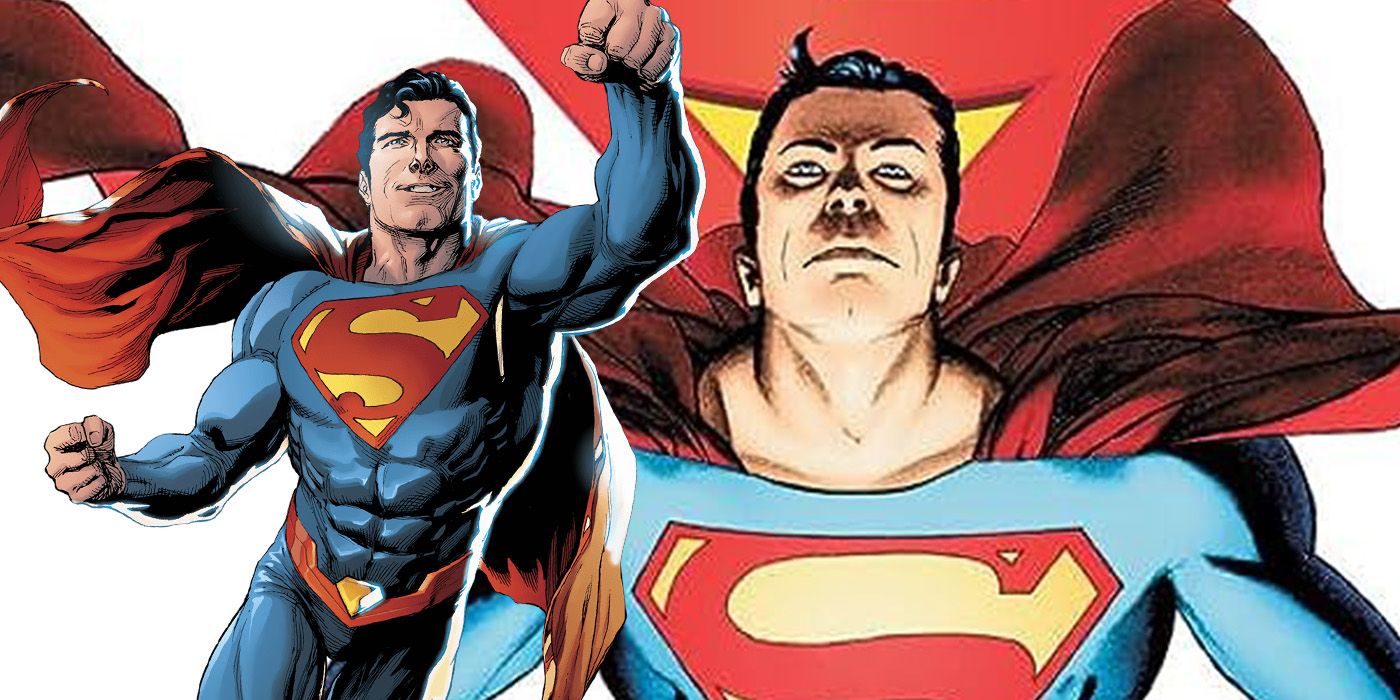 Superman Grounded and the Man of Steel from DC Rebirth comic