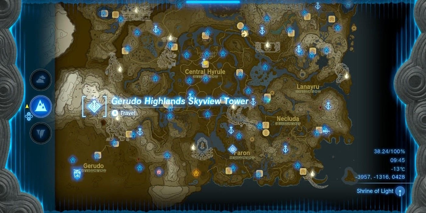 Tears of the Kingdom Gerudo Highlands Skyview Tower Guide