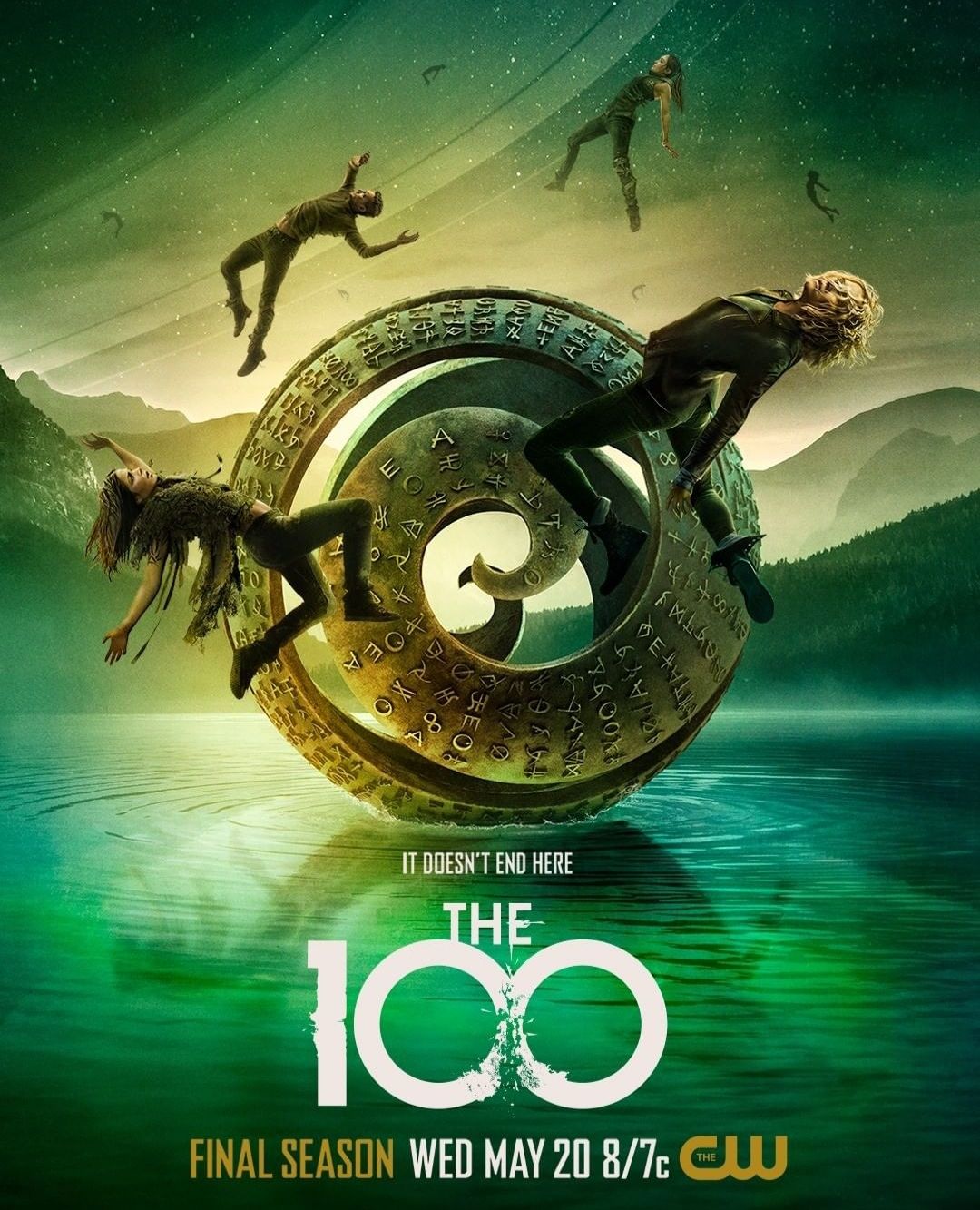 The 100 TV Show Poster