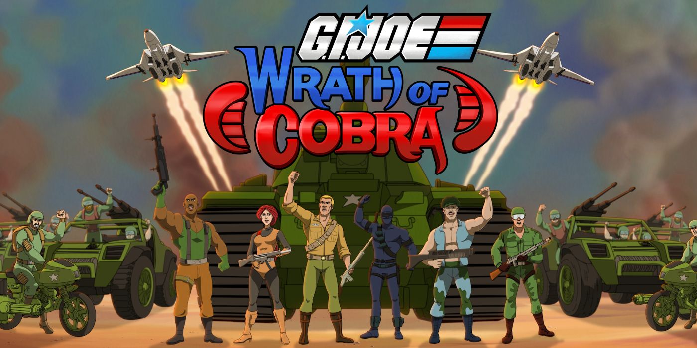 The cover art for the new GIjoe wrath of Cobra game