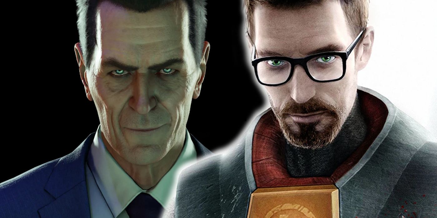The G-Man emerges from the darkness and Gordon Freeman returns to City 17