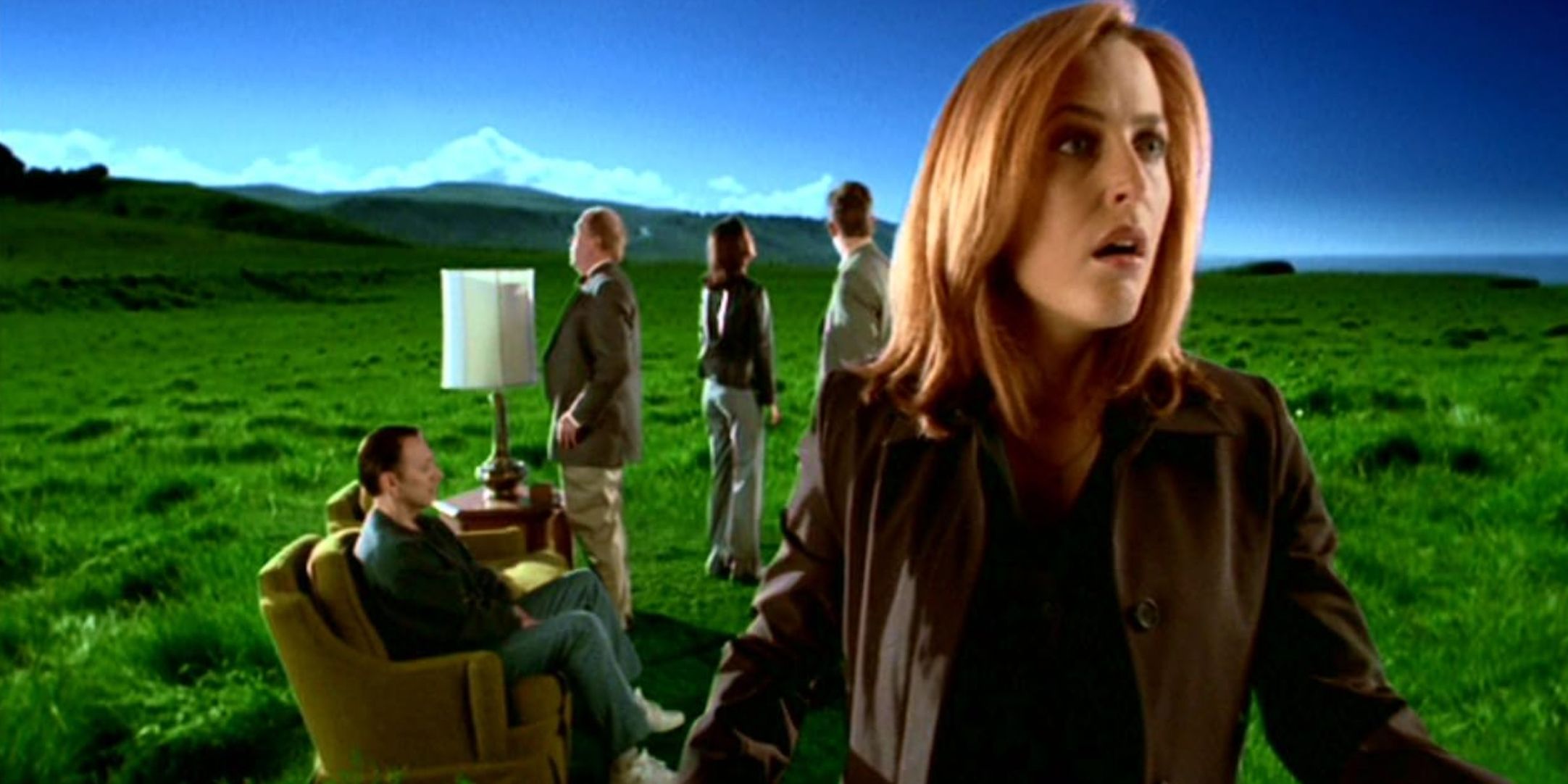 Scully treats a modified reality in the episode of the Sunshine Days of The X-Files