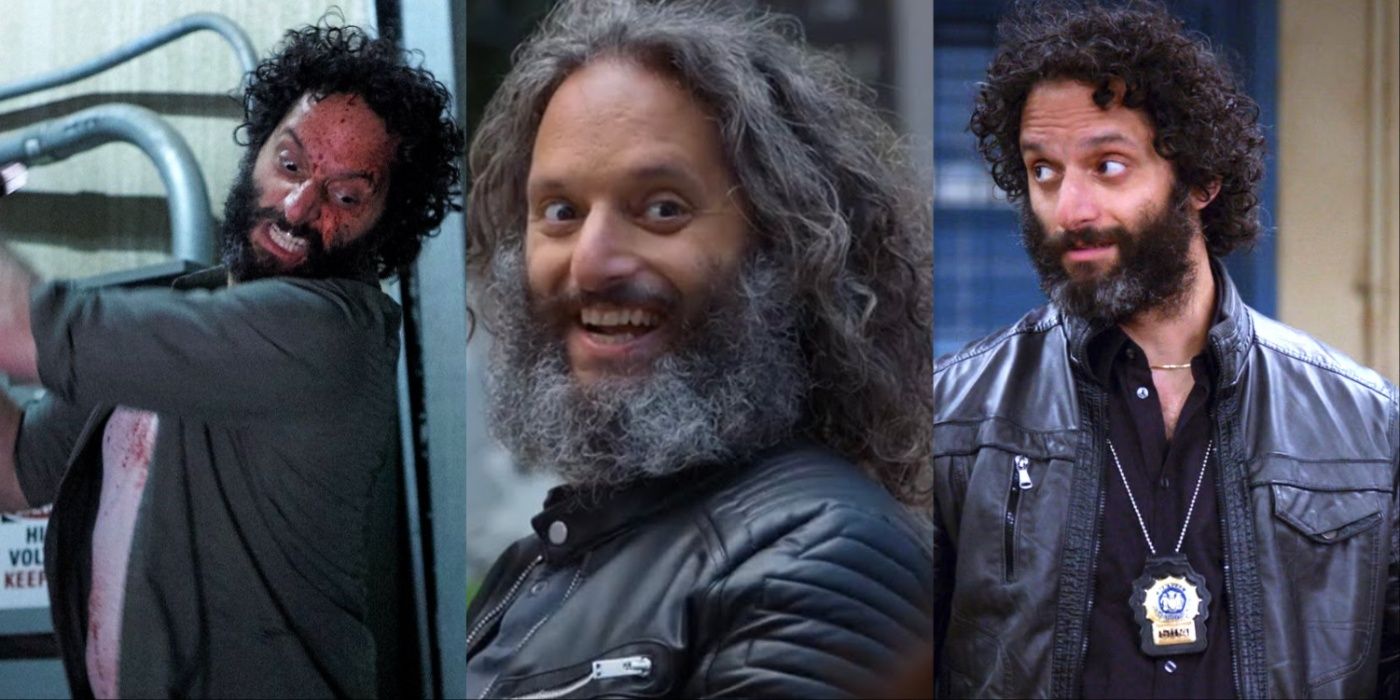 The three expressions of Adrian Pimento from Brooklyn 99