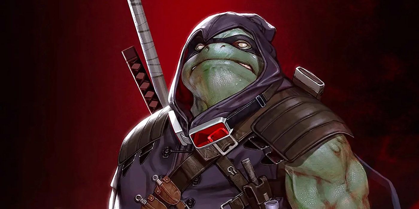 A mysterious ninja in TMNT the Last Ronin video game.