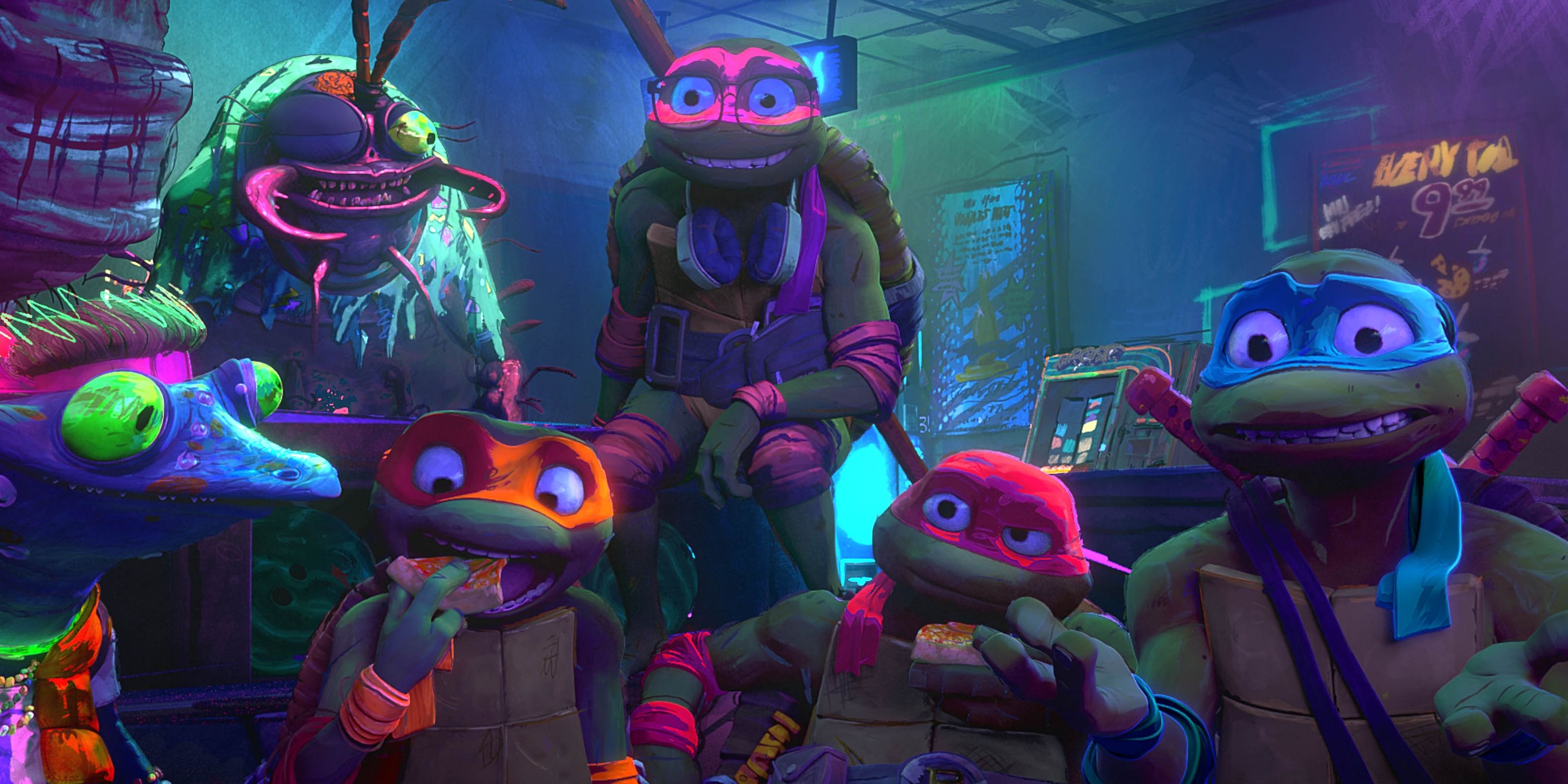 Teenage Mutant Ninja Turtles: Mutant Mayhem Faces Adult Short