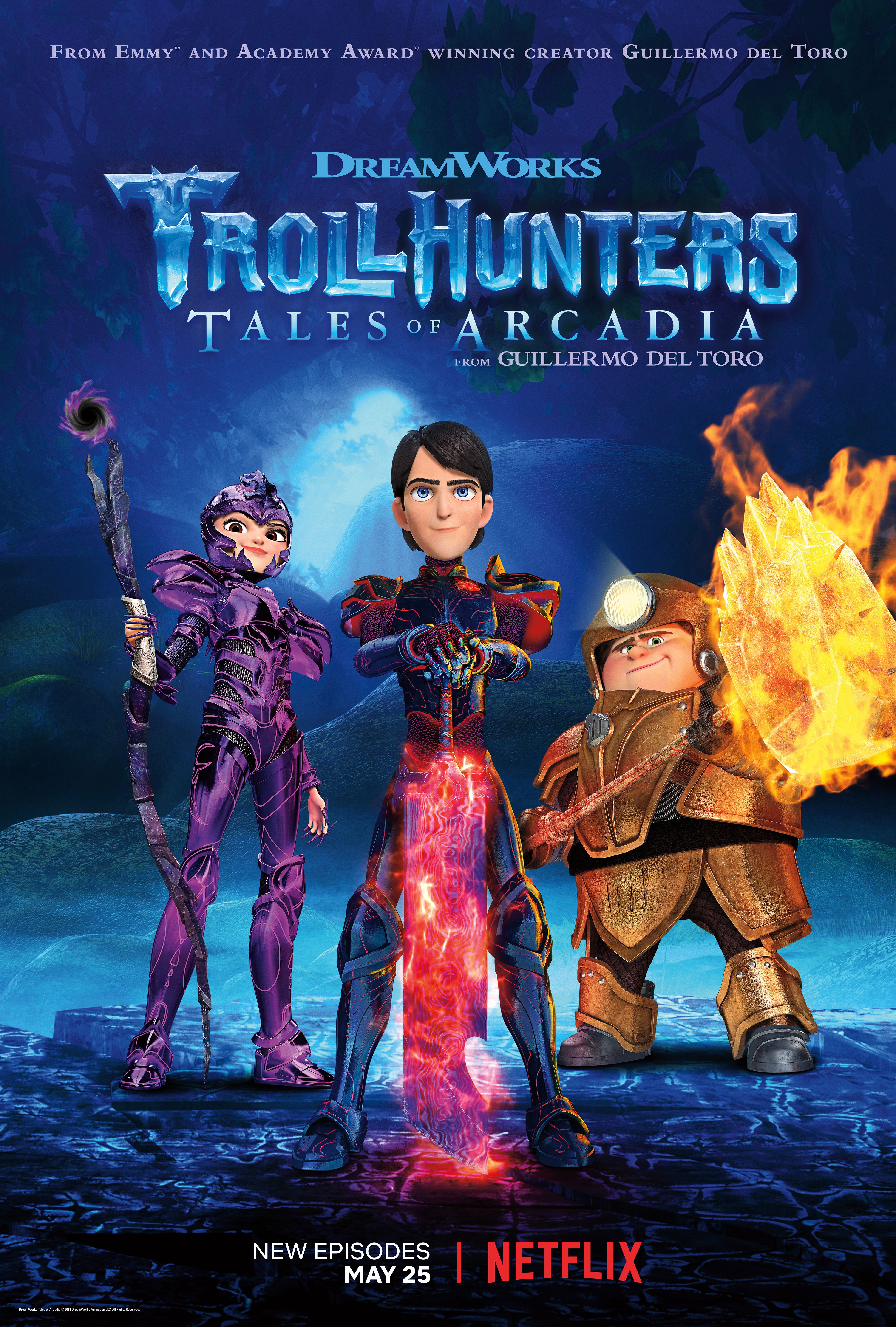 Trollhunters Tales of Arcadia Netflix Poster