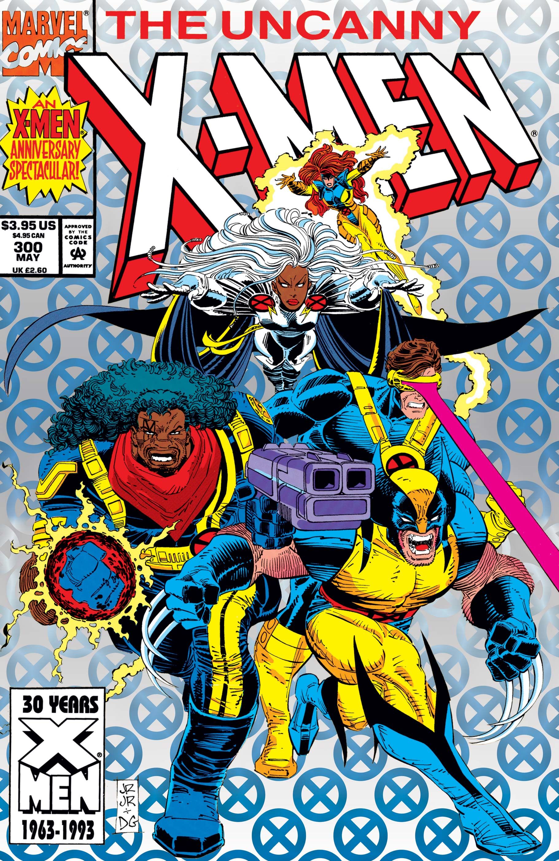John Romita Jr. and Dan Green drew Uncanny X-Men #300's foil cover