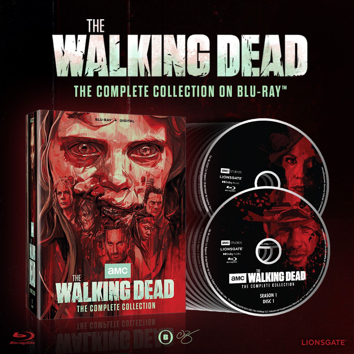 The Walking Dead Complete Collection Announced, Contains 54 Discs