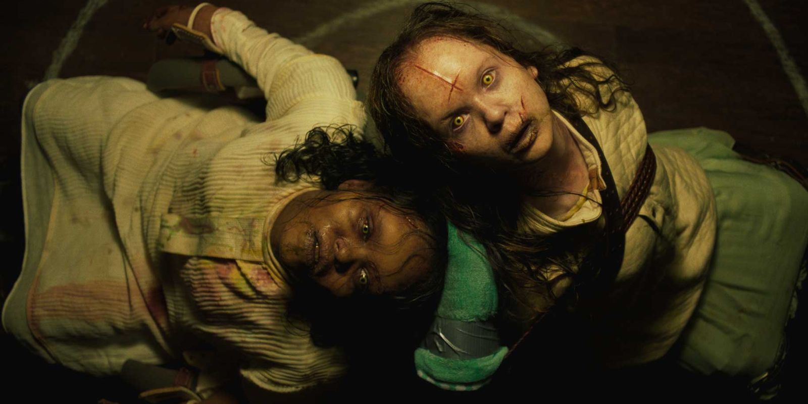 Two possessed children in The Exorcist: Believer