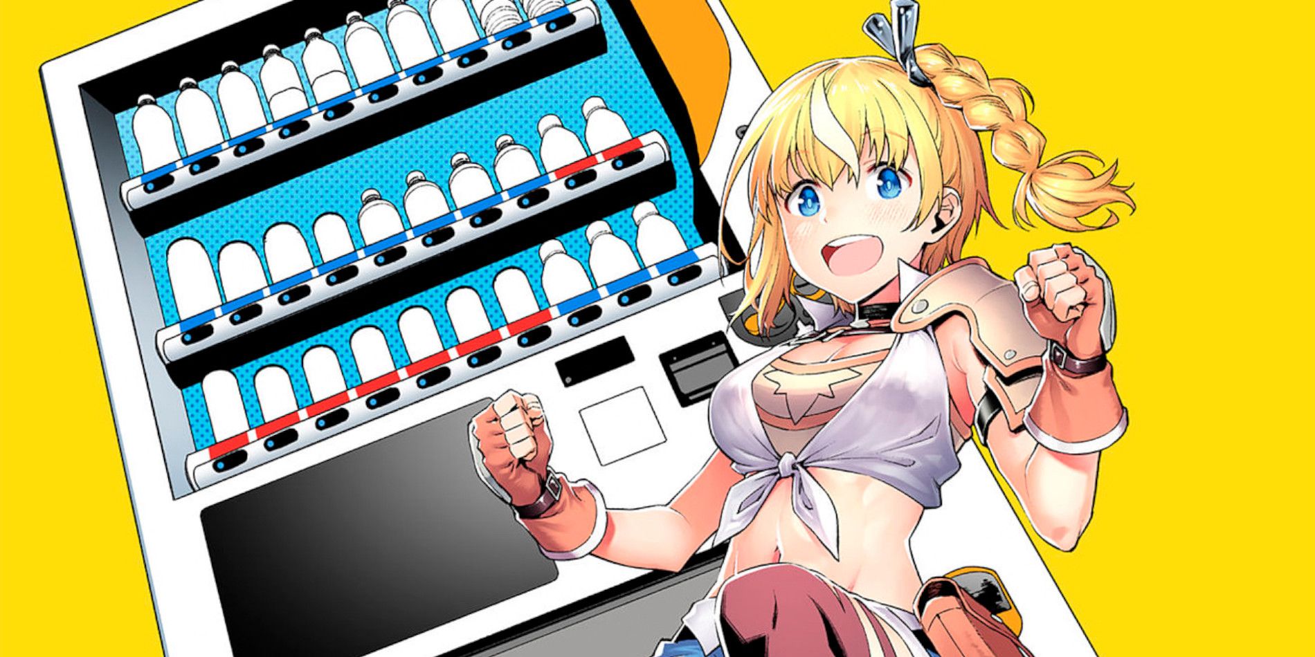 Reborn as a Vending Machine, I Now Wander the Dungeon Light Novel Cover
