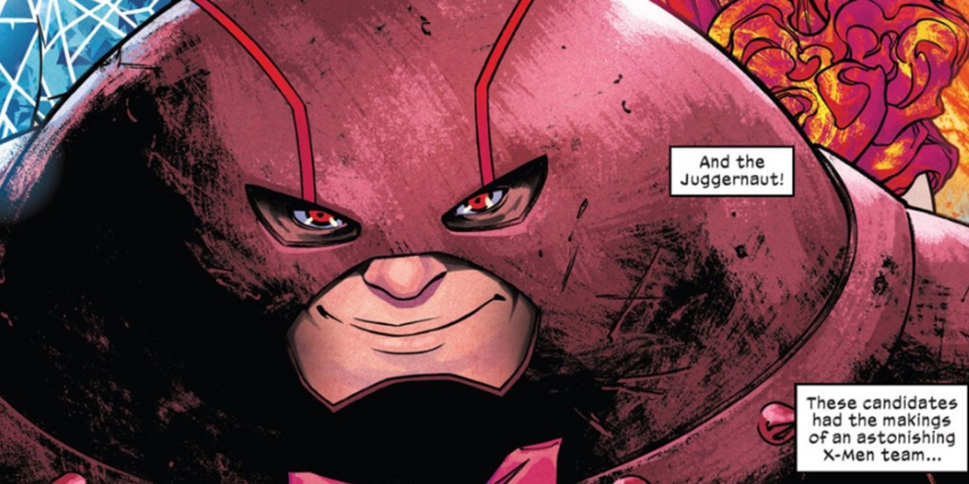 A proud Juggernaut joins the X-Men in Marvel Comics