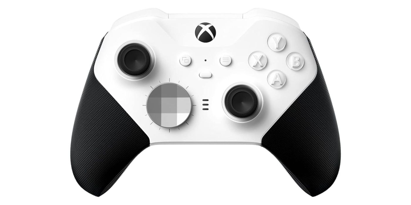 Microsoft's black and white Xbox Elite Wireless Controller Series 2.