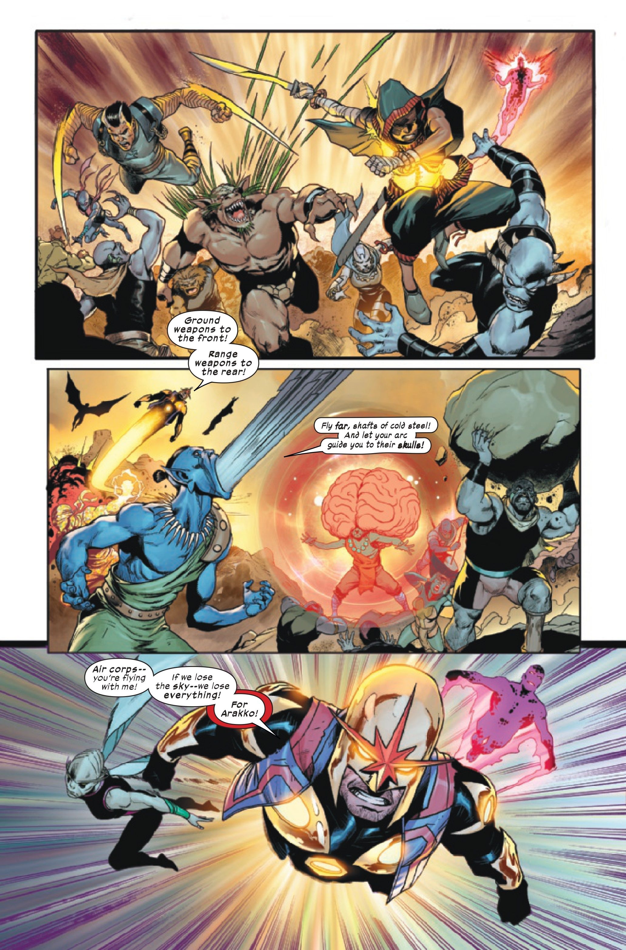 EXCLUSIVE The Fall of X Continues with the Genesis War in XMen Red