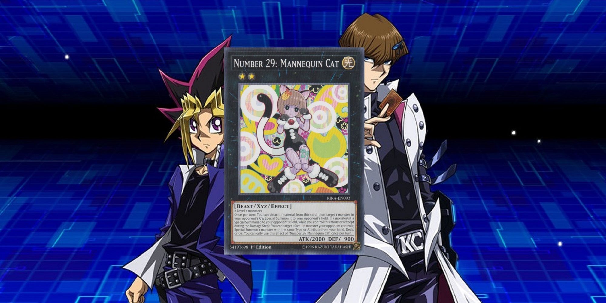 Yu-Gi-Oh Number 22 Mannequin Cat