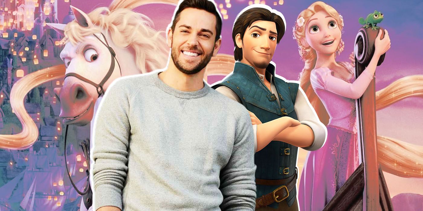 Zachary Levi Open to Being in Live Action Tangled if Florence Pugh Plays  Rapunzel