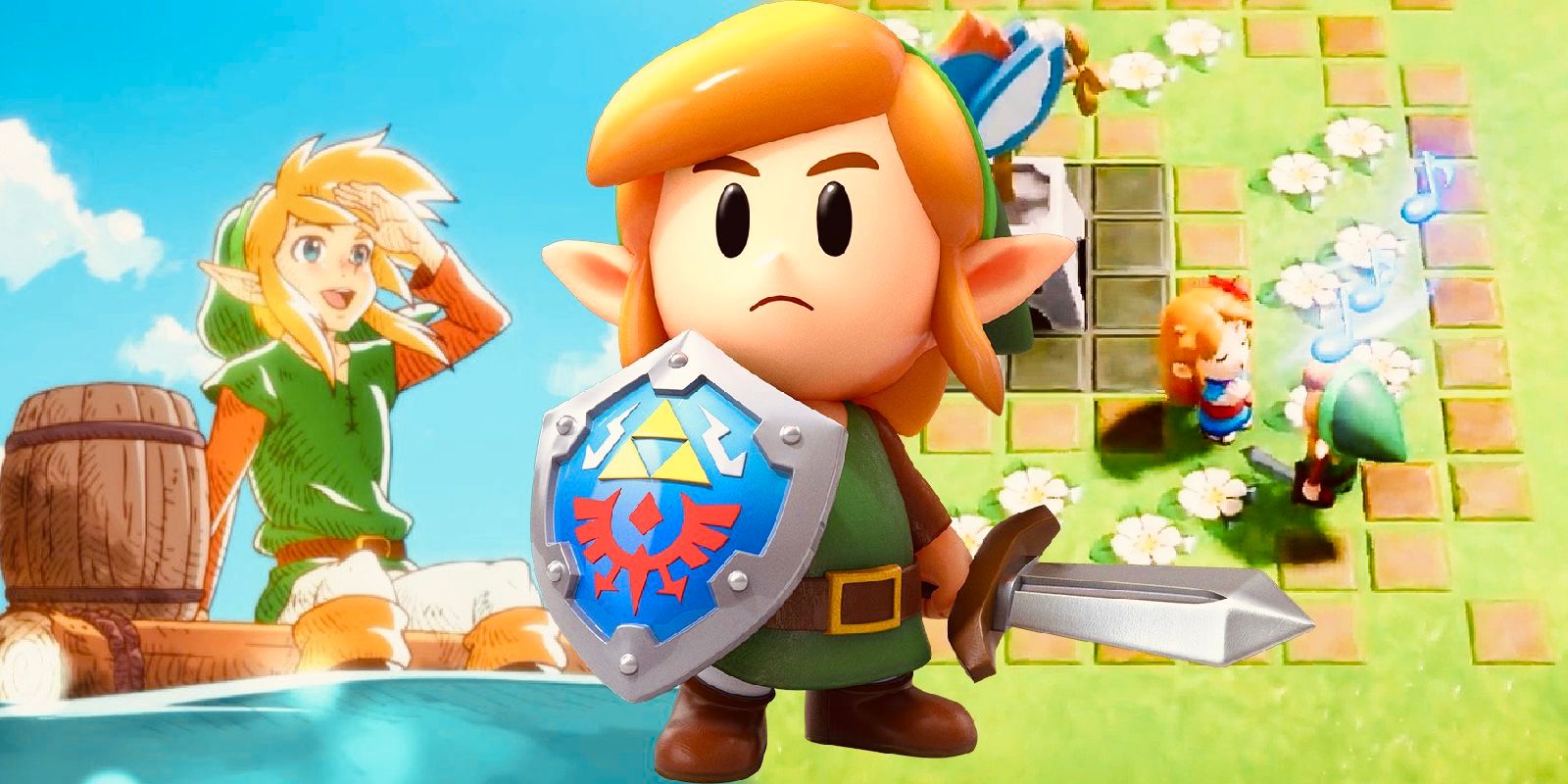 Imagem do Link's Awakening Feature é o melhor Zelda para novos jogadores