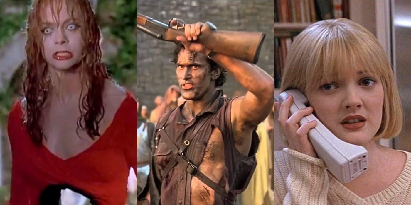 Helen in Death Becomes Her, Ash in Army of Darkness, and Casey in Scream. 