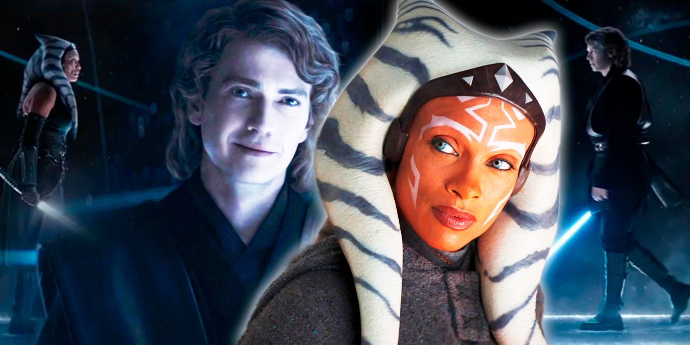 Star Wars: Ahsoka’s Rosario Dawson & Hayden Christensen Reunite in New Photos and Footage
