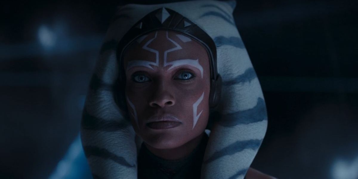 Ahsoka (Rosario Dawson) no Mundo Entre Mundos recortado