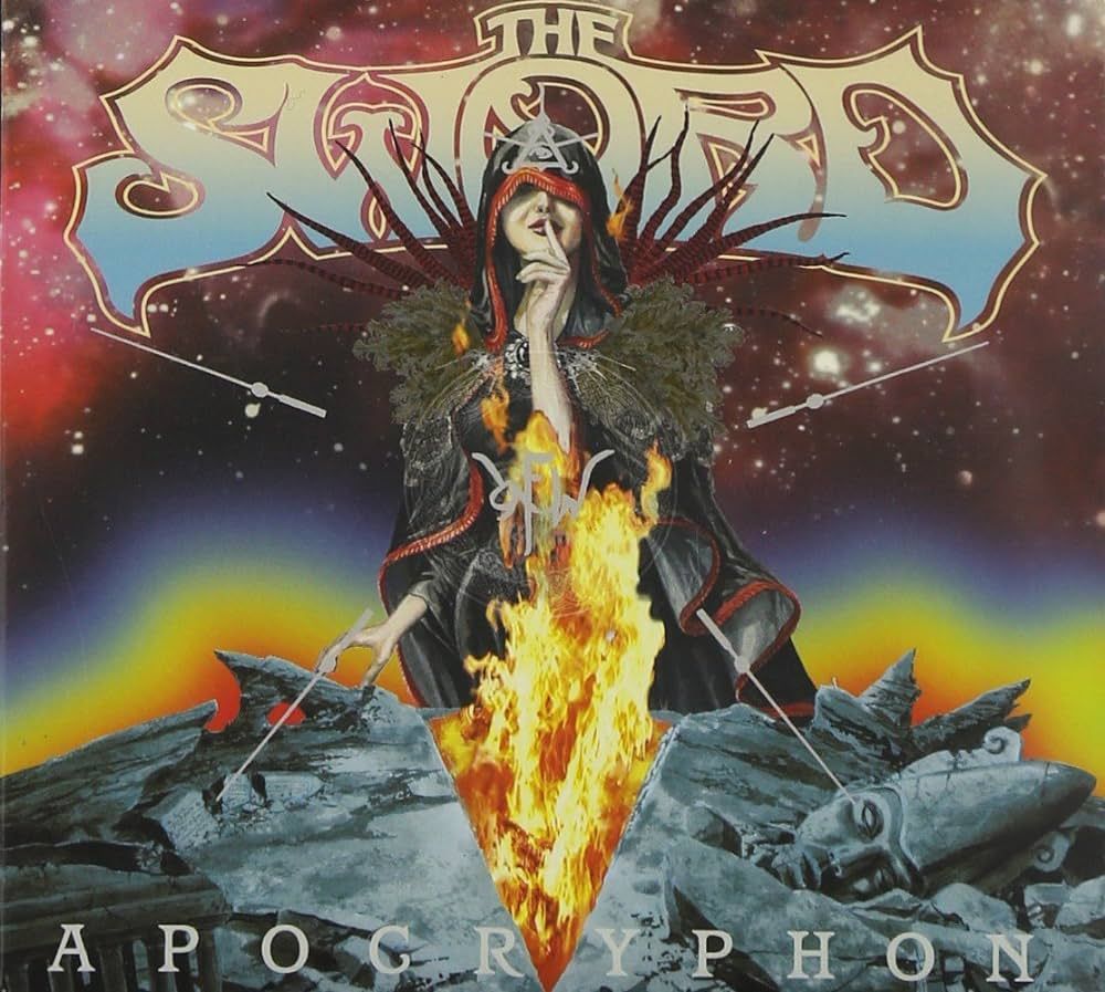 The cover of the Sword album, Apocryphon