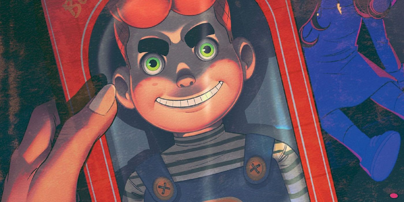 Archie as a doll like Chucky