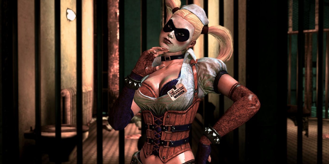 Harley Quinn in Arkham Asylum