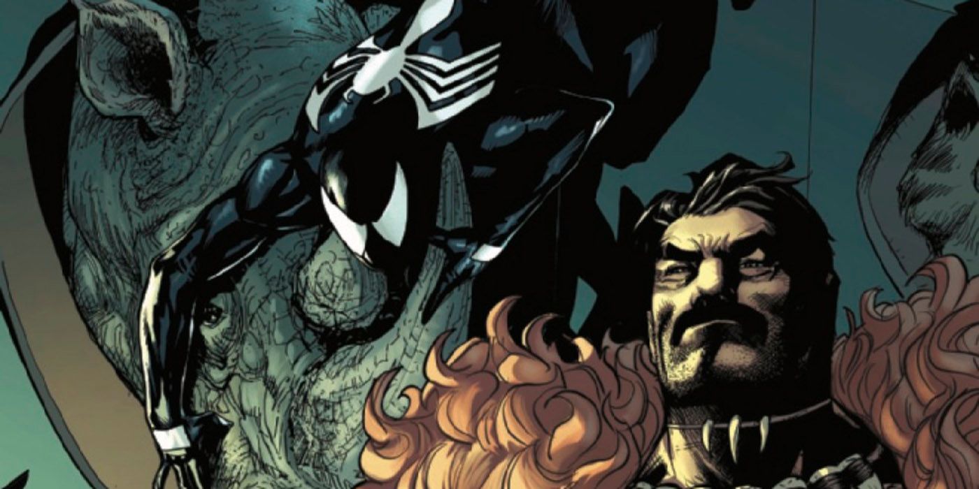 Spider-Man sneaks up on Kraven the Hunter in The Amazing Spider-Man #33.