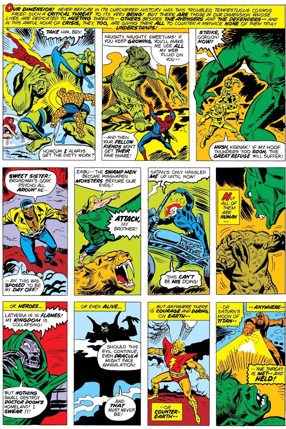 50 Years Ago, the Avengers/Defenders War Had an Explosive Conclusion