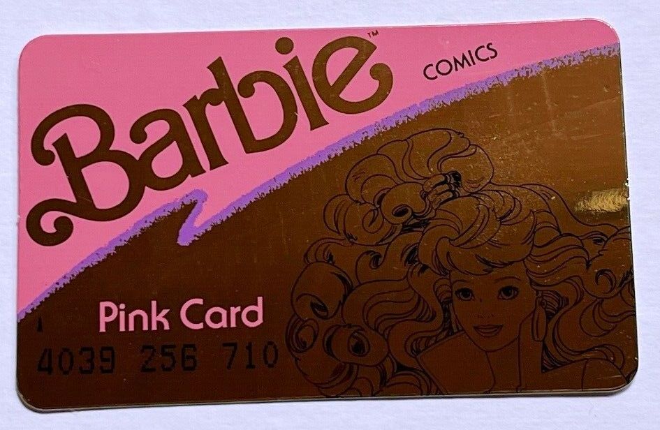 Cartão de crédito da Barbie