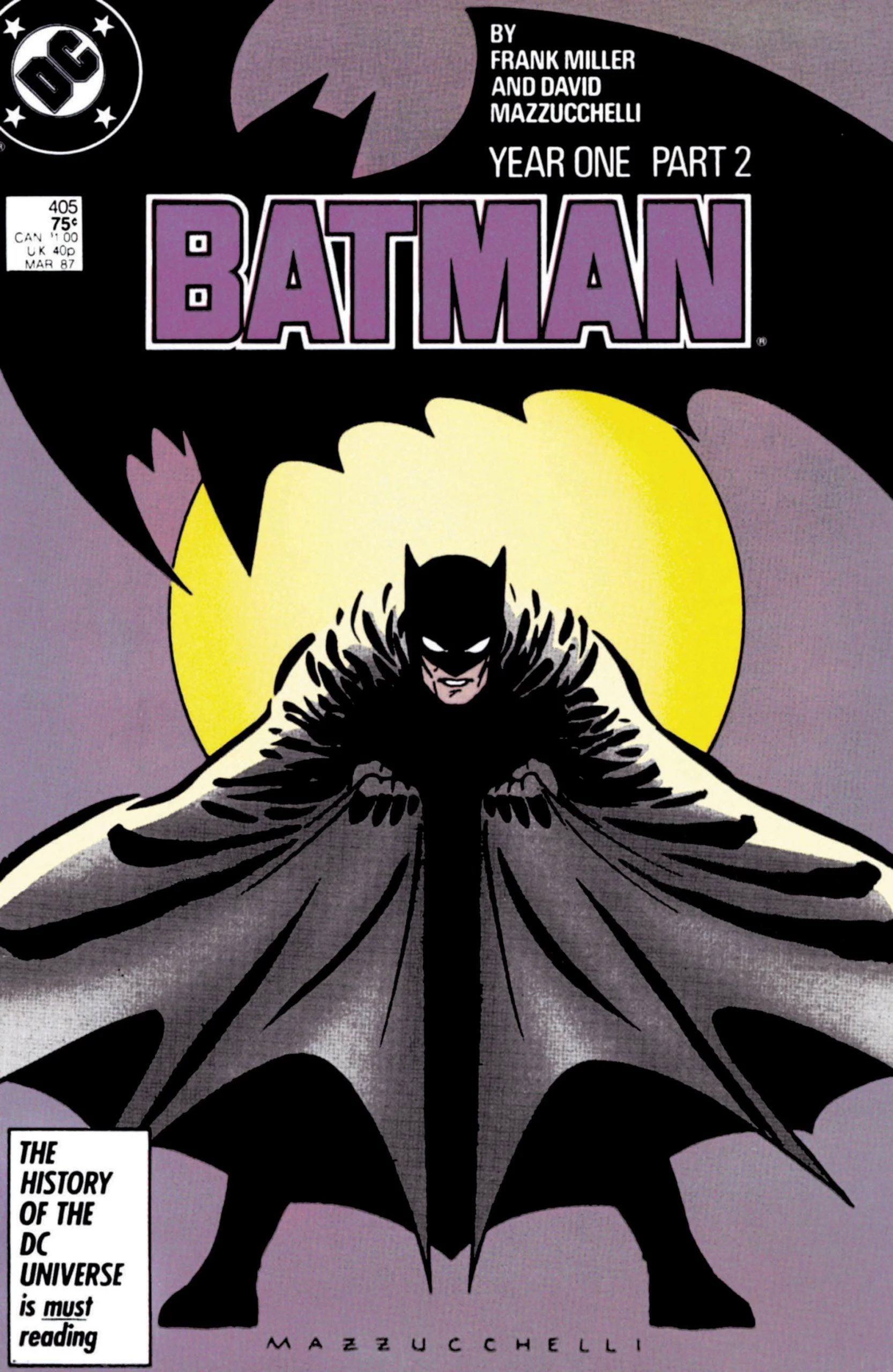 DC Reprints Batman: Year One Comics