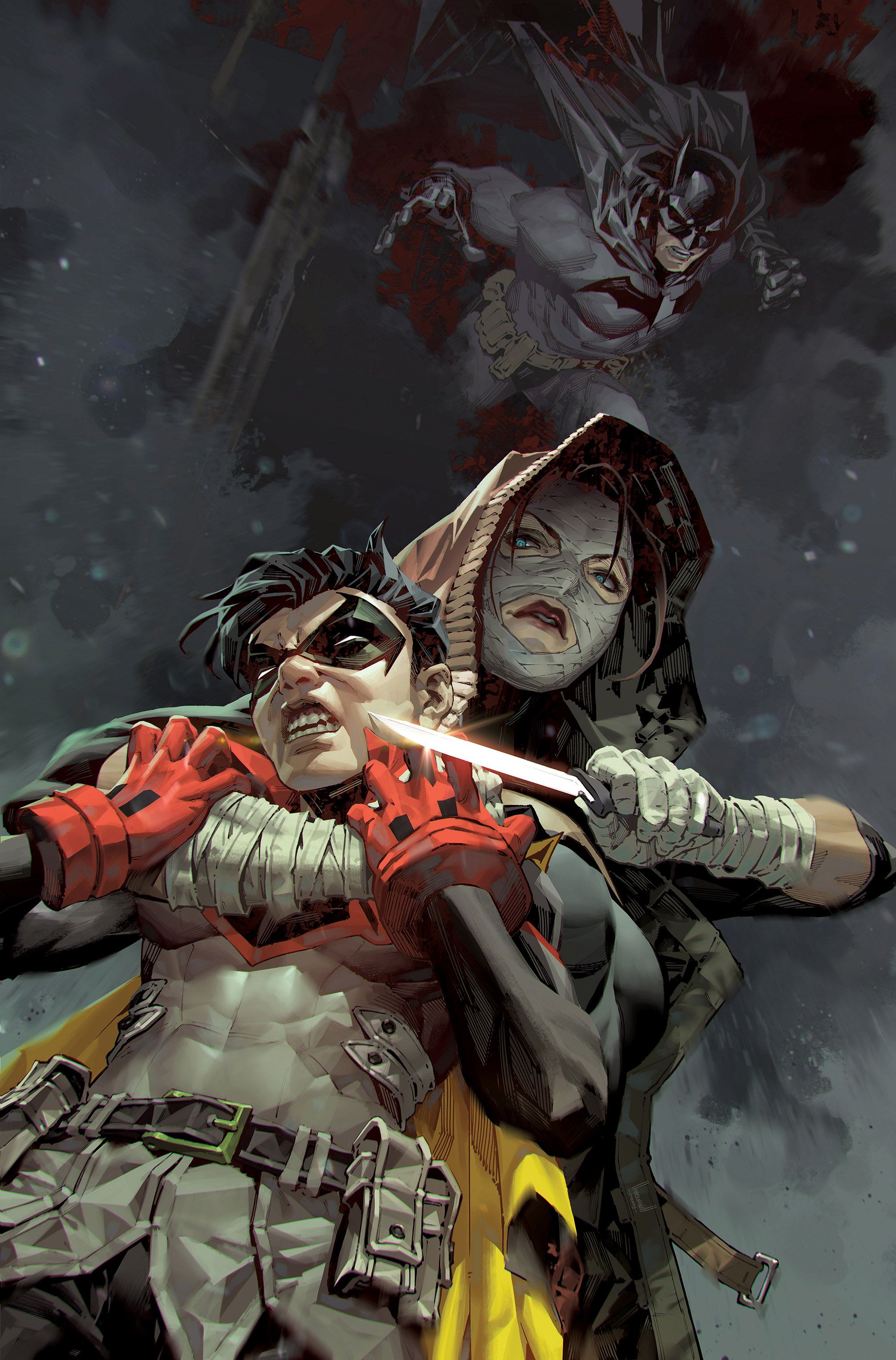 Batman and Robin 4 Open to Order Variant (Ngu)