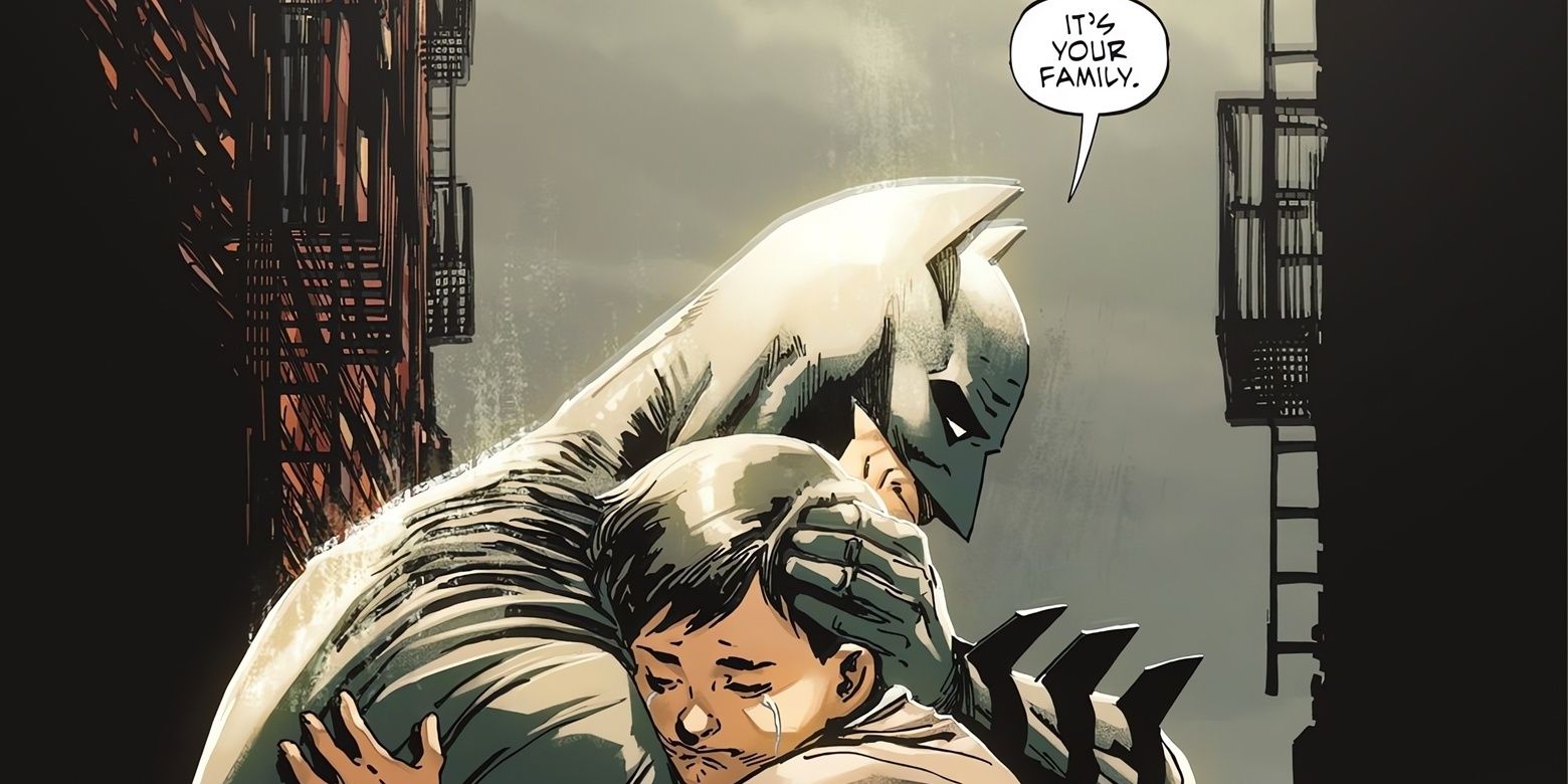 Batman consola seu eu mais jovem em Knight Terrors Batman #2 da DC Comics