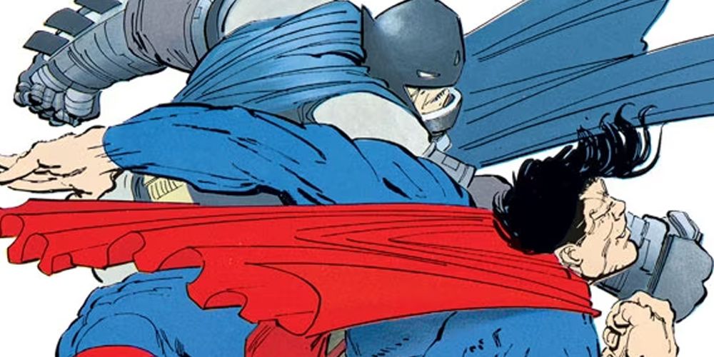 Batman derruba Superman em O Retorno do Cavaleiro das Trevas