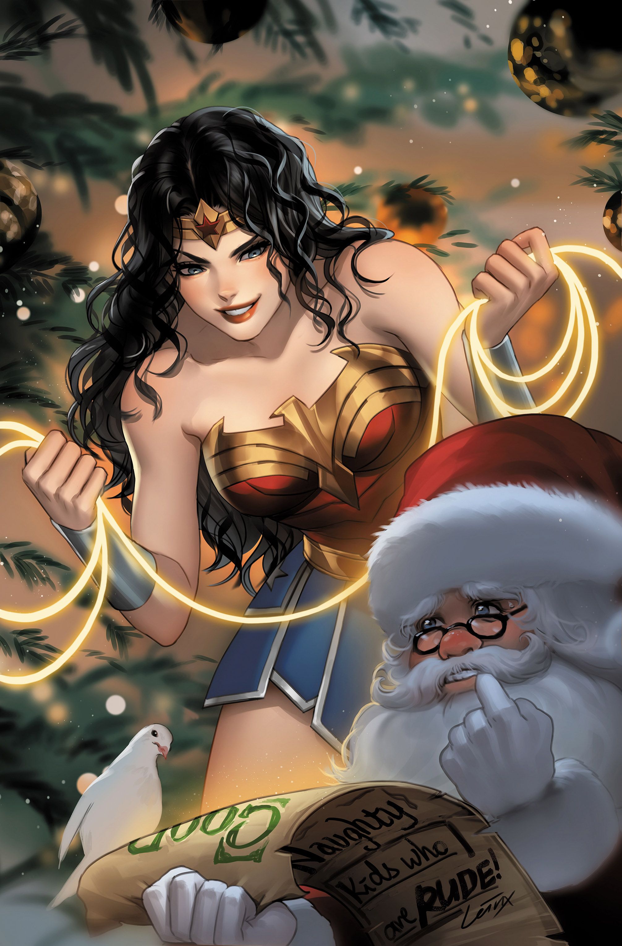 Batman - Santa Claus Silent Knight 4 Open to Order Variant