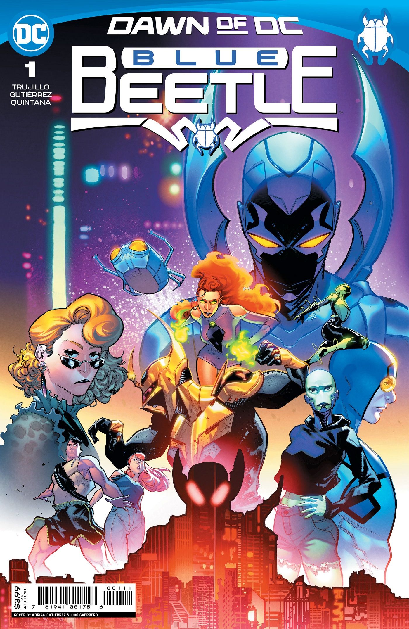 Blue Beetle #1 Cover