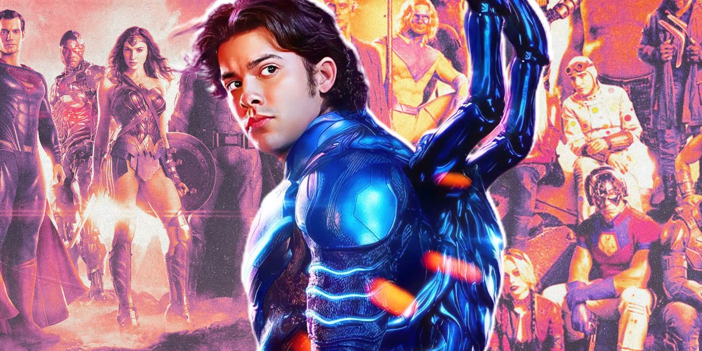 First Blue Beetle Movie Poster Shared By DC Studios' James Gunn