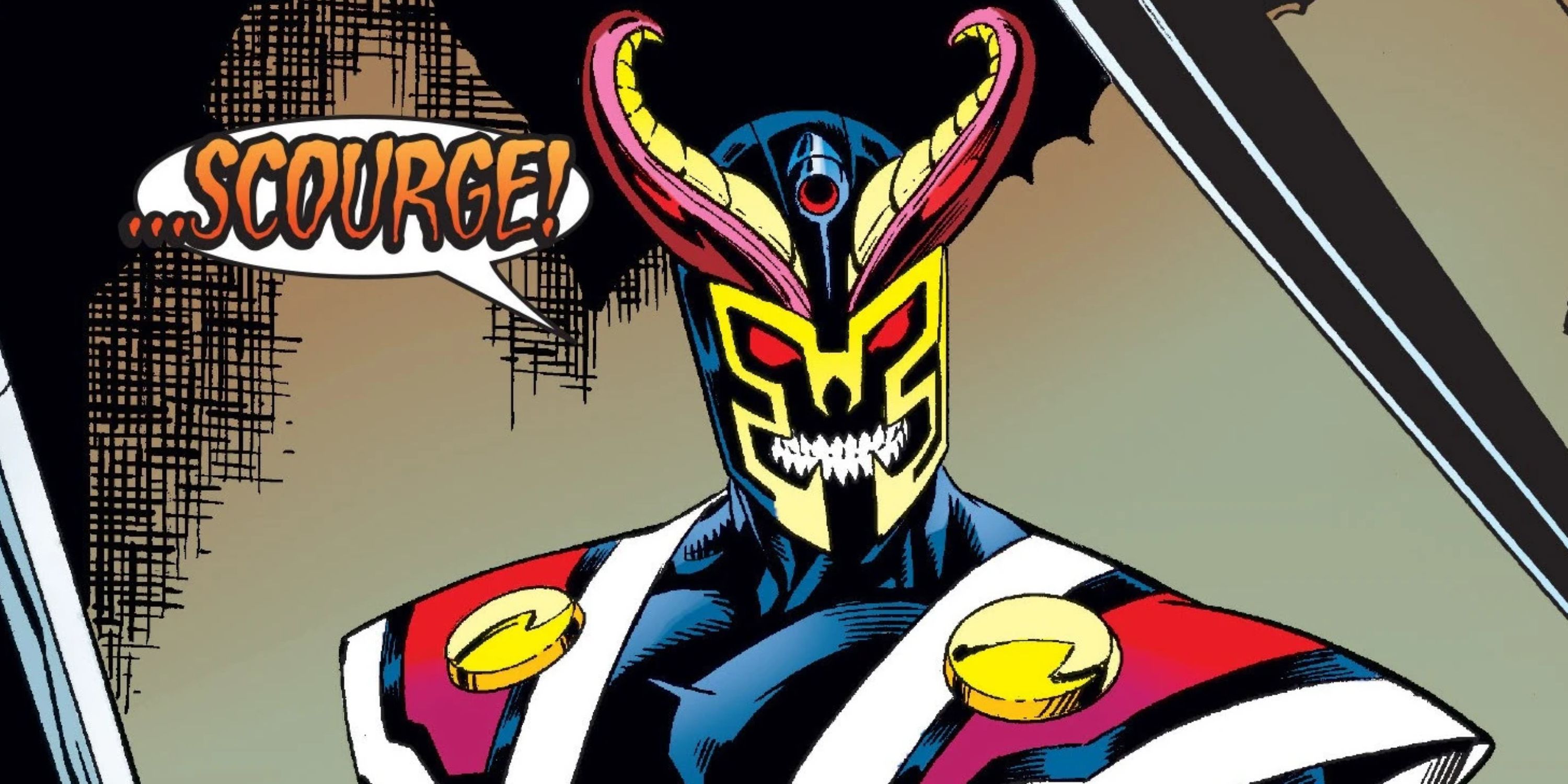 O novo Flagelo nos Thunderbolts da Marvel Comics dos anos 1990