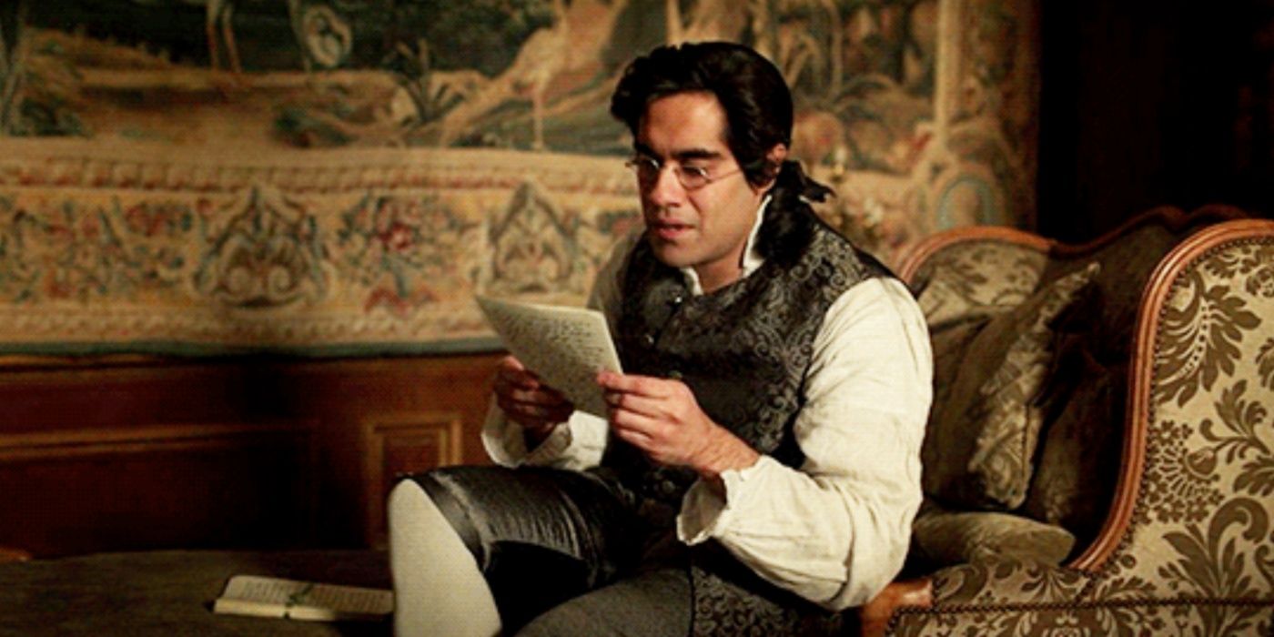 Orlo reading a letter in The Great