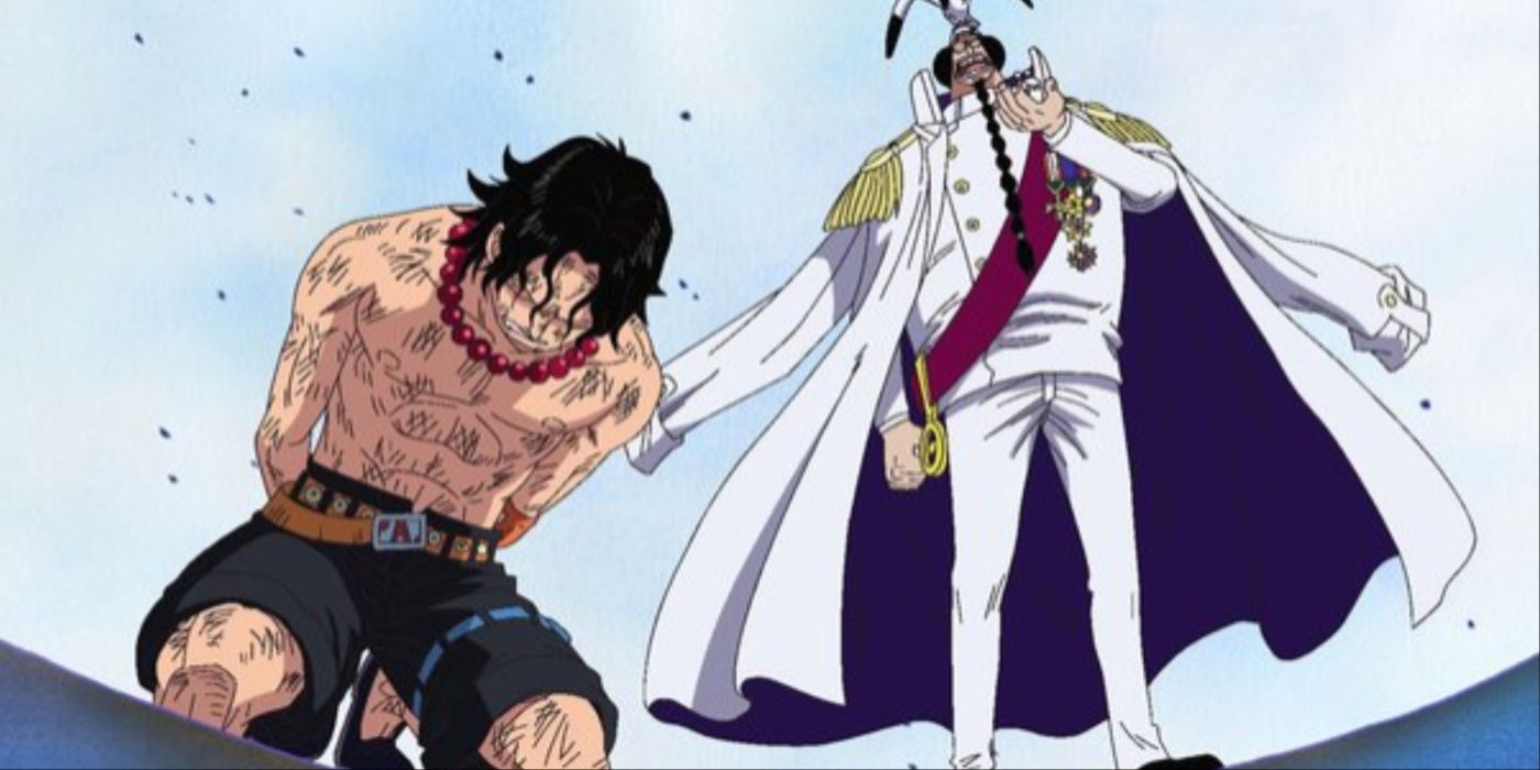 Sengoku Reveals Ace's Lineage At Marineford In One Piece