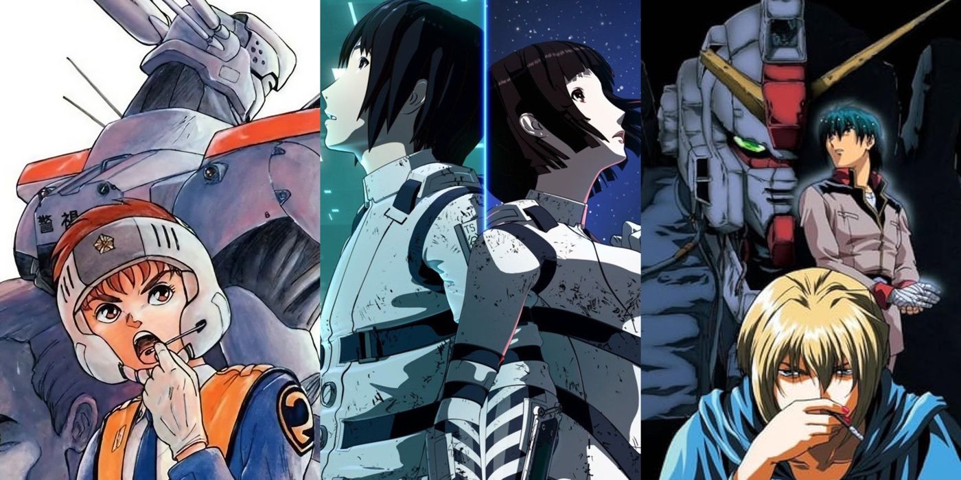 Patlabor, Knights of Sidonia, and Mobile Suit Gundam: The 08th MS Team